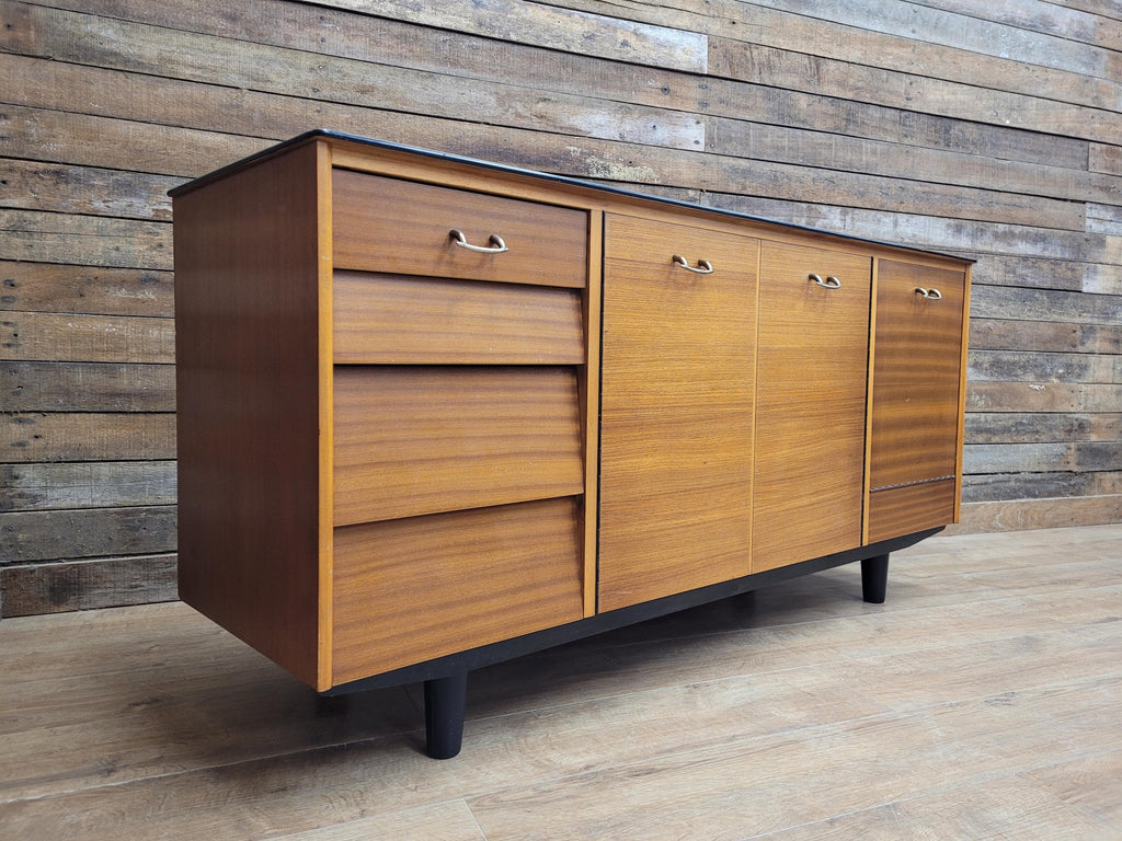Mid Century Avalon Yatton Teak Sideboard Drinks Cabinet 1960s Vintage Retro