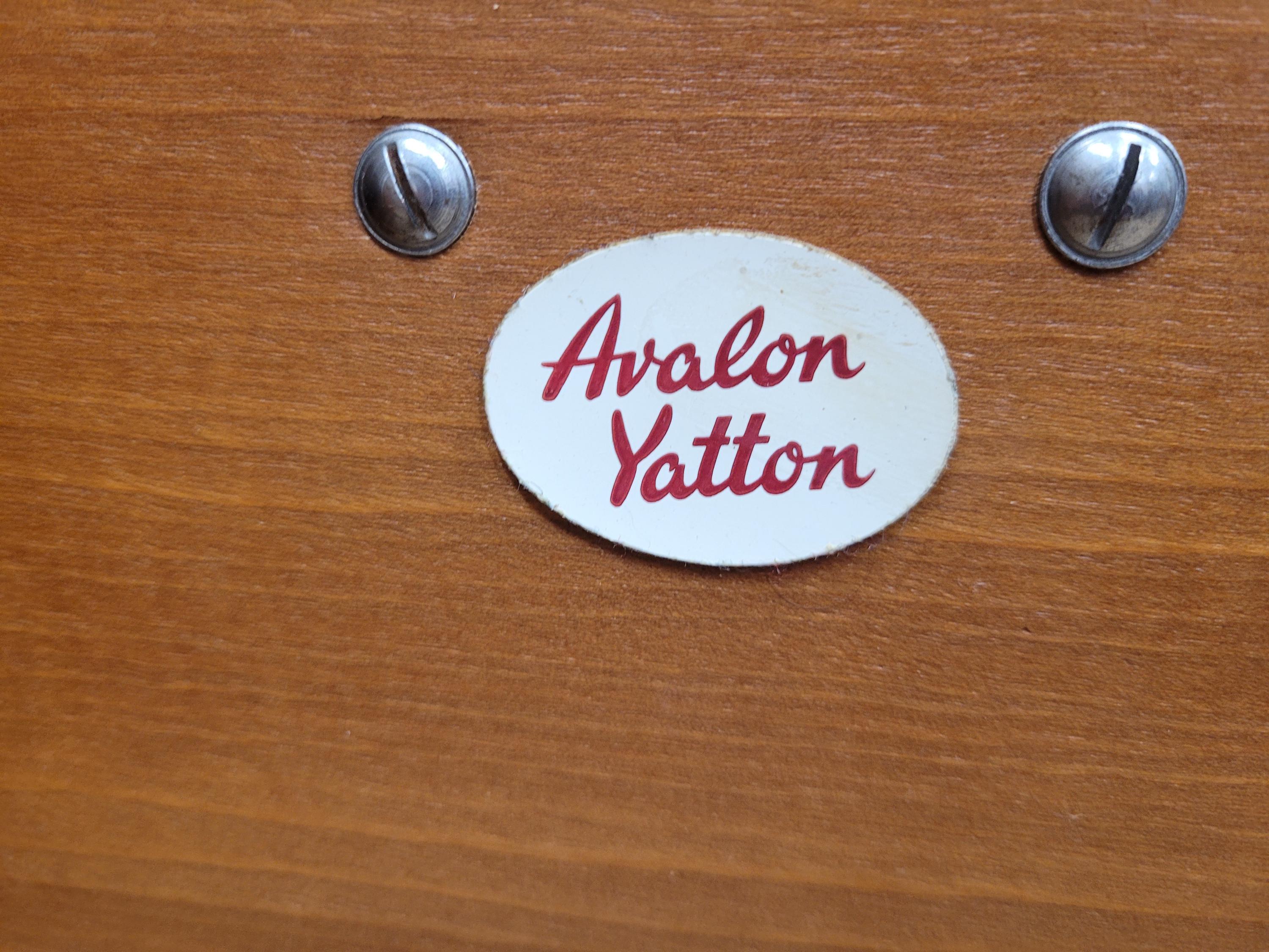 Mid Century Avalon Yatton Teak Sideboard Drinks Cabinet 1960s Vintage Retro