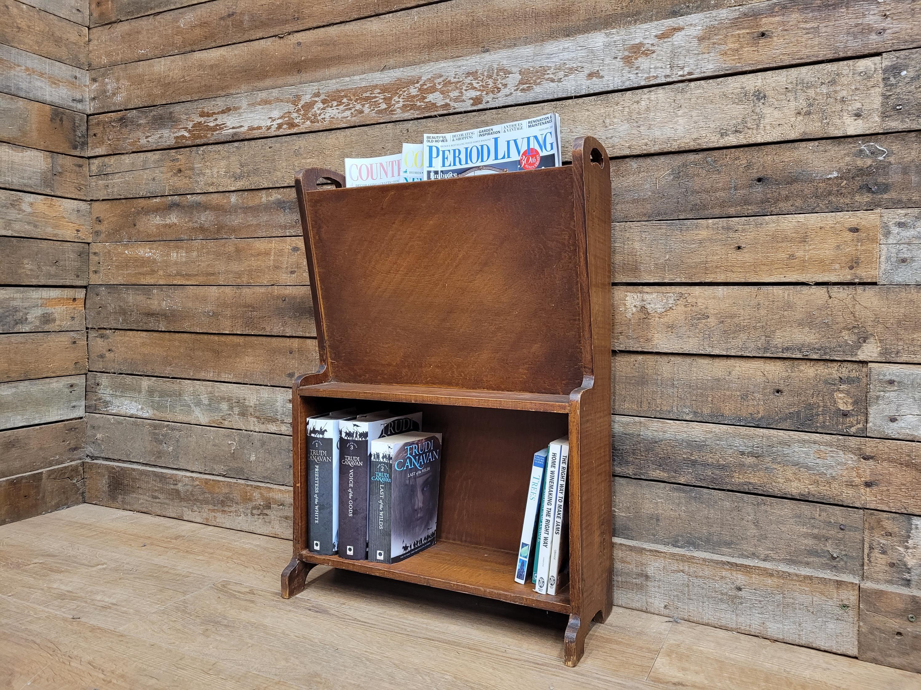 Vintage Bookshelf Magazine Rack Tidy Hall Stand