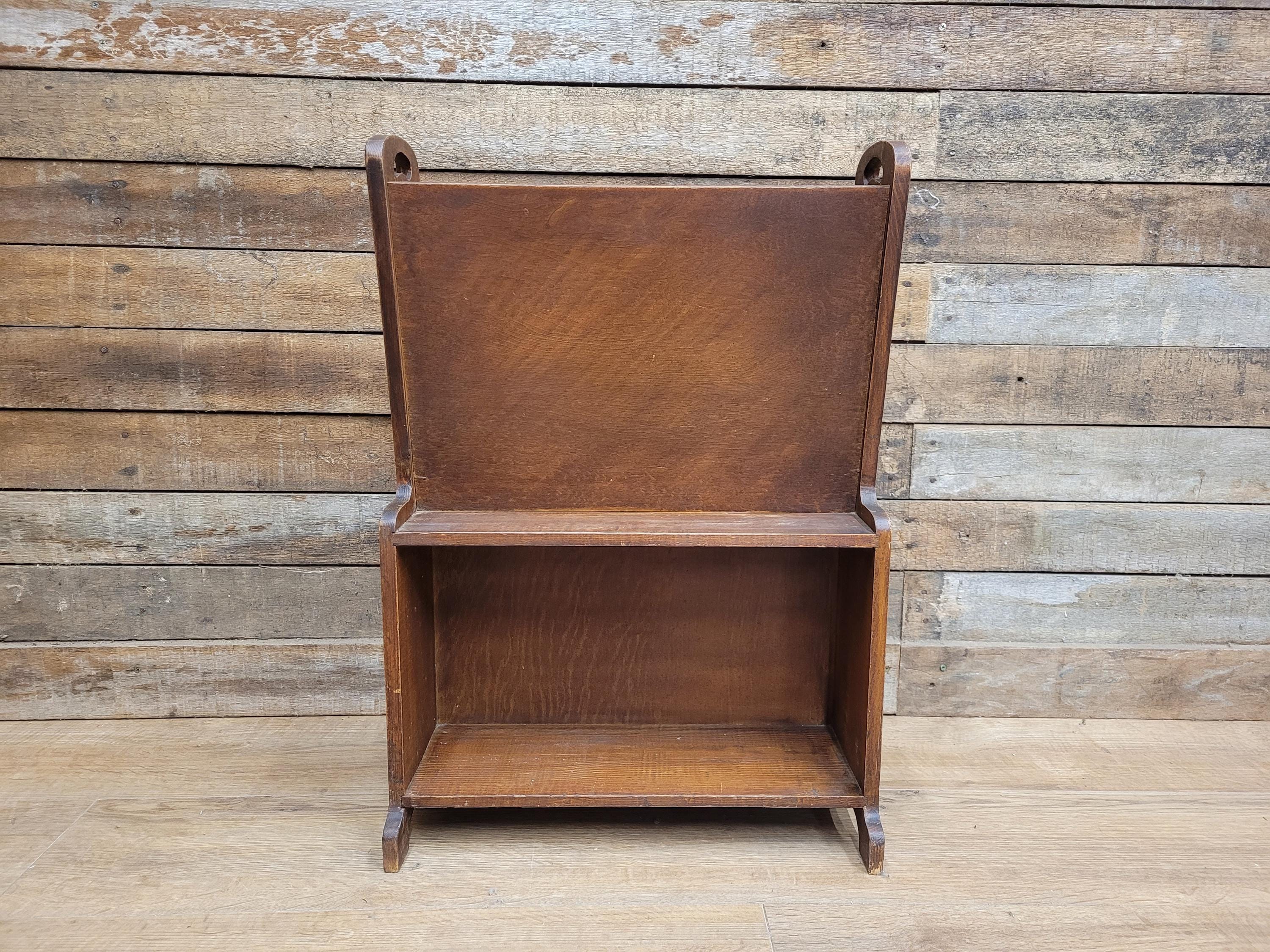 Vintage Bookshelf Magazine Rack Tidy Hall Stand