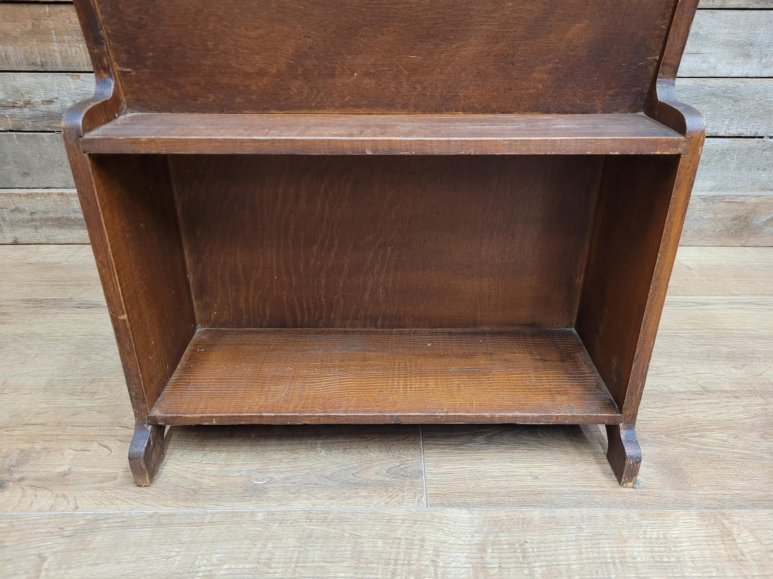 Vintage Bookshelf Magazine Rack Tidy Hall Stand