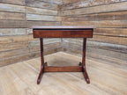 Vintage Regency Style Reproduction Occasional Wine Side Table Pull Our Shelf