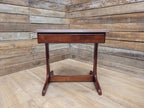 Vintage Regency Style Reproduction Occasional Wine Side Table Pull Our Shelf