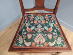 Antique Arts And Crafts Wood Framed Hall Bedroom Chair