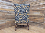 Antique Carved French Style Armchair Morris Bird Grande Throne Chair