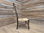 Antique Petite Oak Arts & Craft Barley Twist Great Patina
