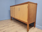 Mid Century Stag Sideboard TV Media Credenza Raised Leg Retro Chic