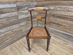 Antique Early 19th Century Regency Inlaid Rosewood Desk Hall Bedroom Chair