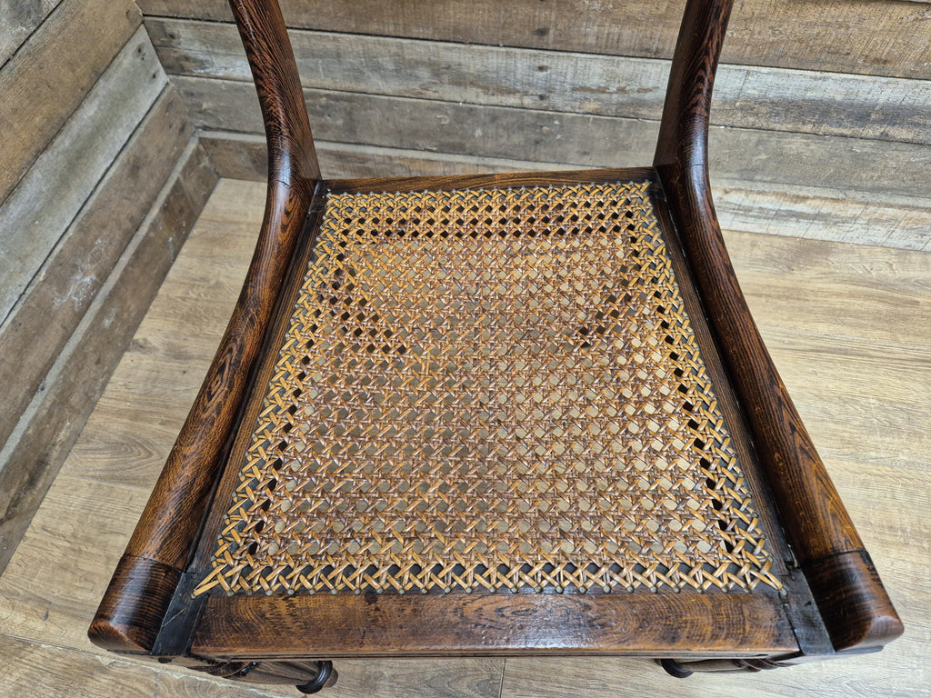 Antique Early 19th Century Regency Inlaid Rosewood Desk Hall Bedroom Chair