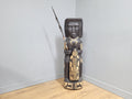 Large 47" Hand Carved Fijian Fertility Statue Interior Design Piece Tribal Art