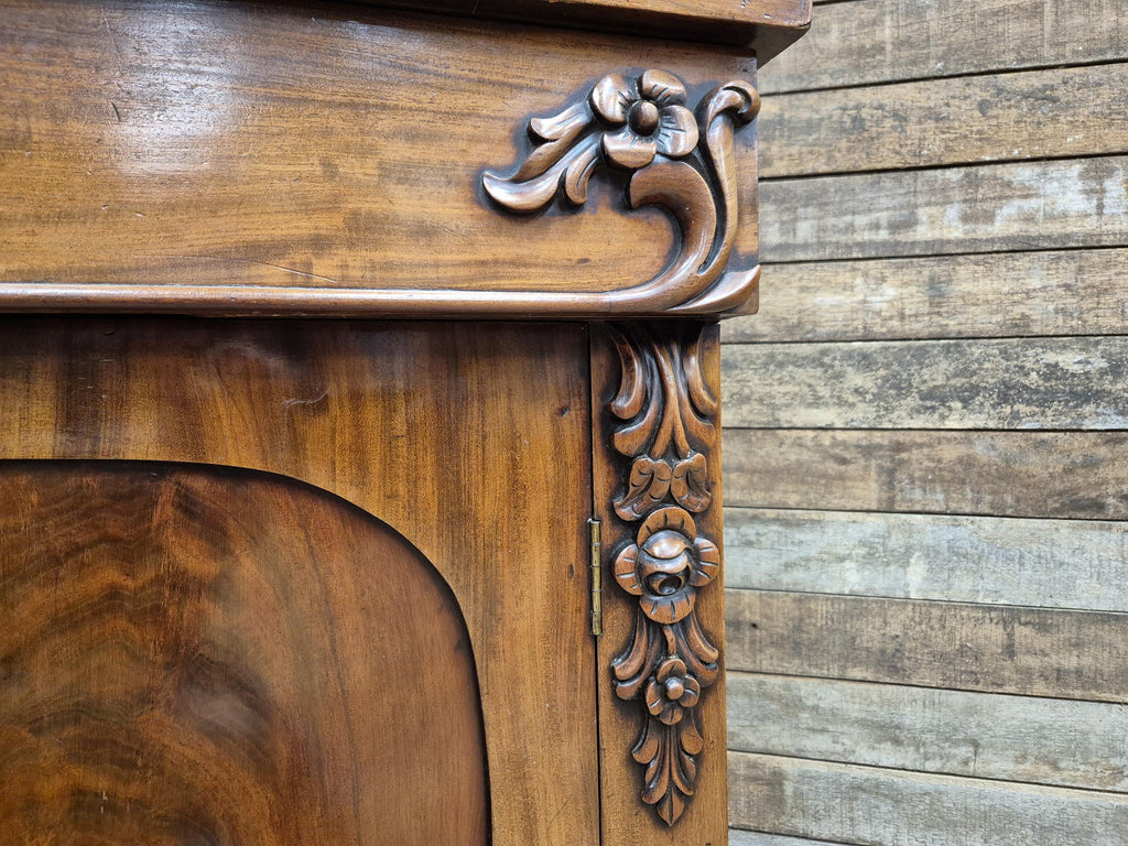 Antique 19th Century Mahogany Chiffonier Sideboard Circa 1870