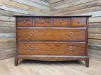 Mid Century Original Vintage Retro Stag Minstrel Six Drawer Chest