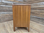 Mid Century Lebus Two Drawer Chest of Drawers Vintage Chic Deep Bottom Drawer