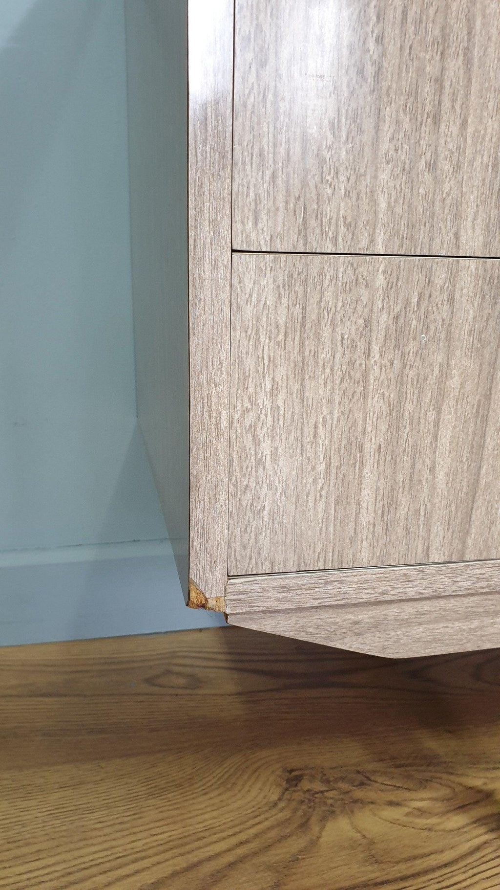Mid Century Retro Formica Sideboard Long John Credenza Drinks Cabinet Pin Legs