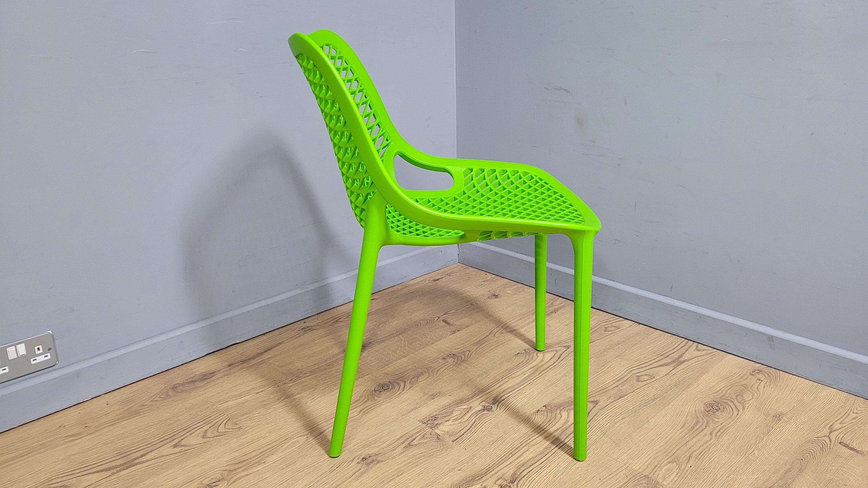 Funky Bright Fun Lightweight Modern Designed Polypropylene Chair Desk Chair