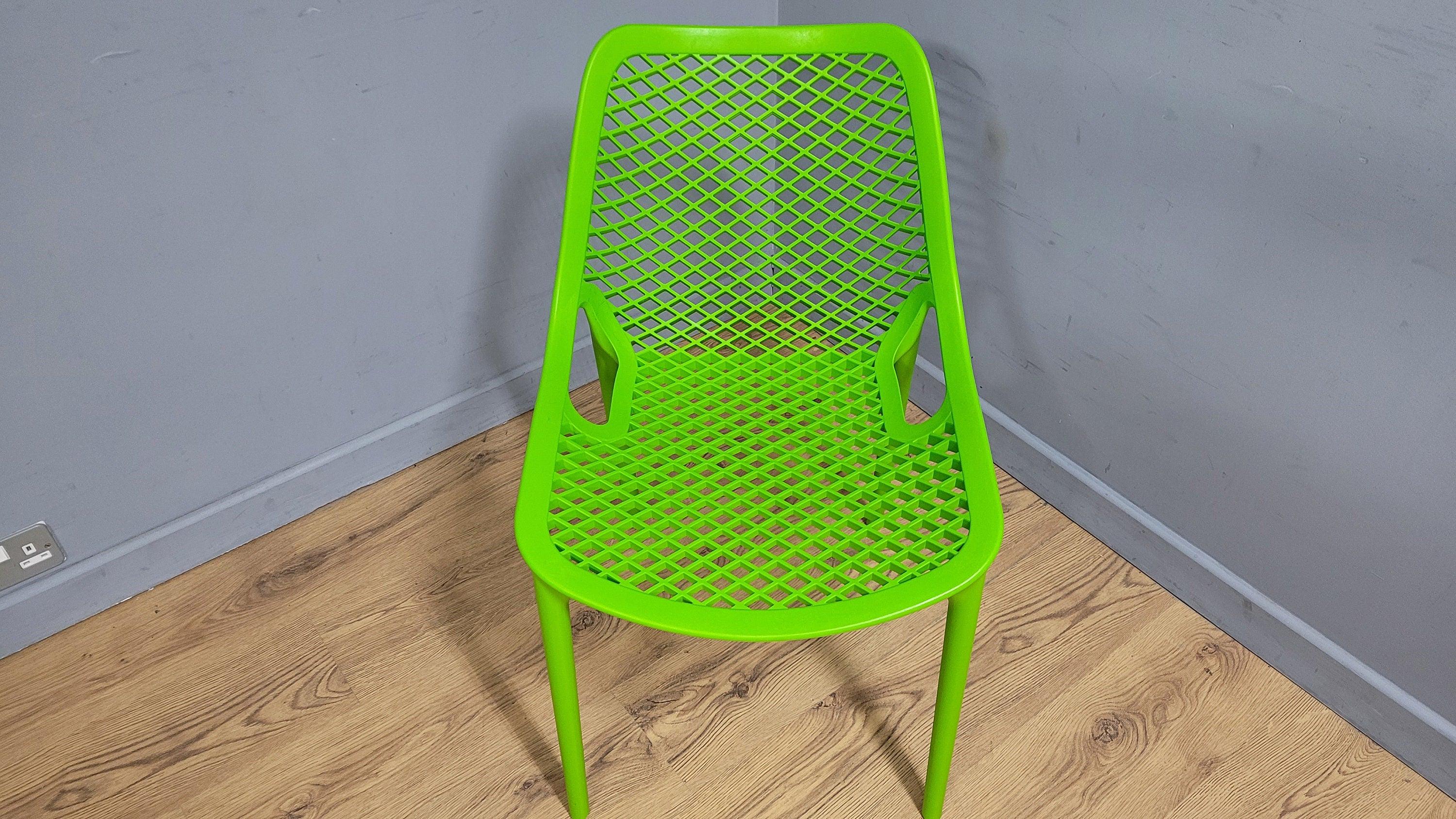 Funky Bright Fun Lightweight Modern Designed Polypropylene Chair Desk Chair
