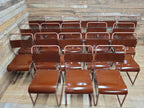 Tubular Metal Vintage Retro Industrial Stacking Chairs Retro Chic ONLY 1 LEFT