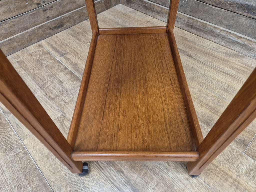 Two Tier Mid Century Drinks Cocktail Trolley Retro Home Bar