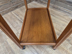 Two Tier Mid Century Drinks Cocktail Trolley Retro Home Bar