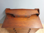 Antique Victorian Oak 2 Over 2 Dresser Chest of Drawers Wash Stand