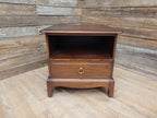 Vintage Stag Minstrel Bedside Mid Century Quality Single Drawer