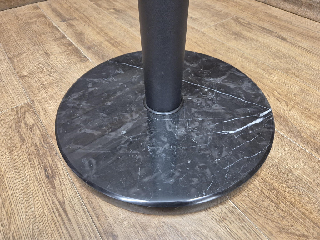 John Lewis Enzo Black Marble And Glass 4 Seater Dining Table Modern Designer