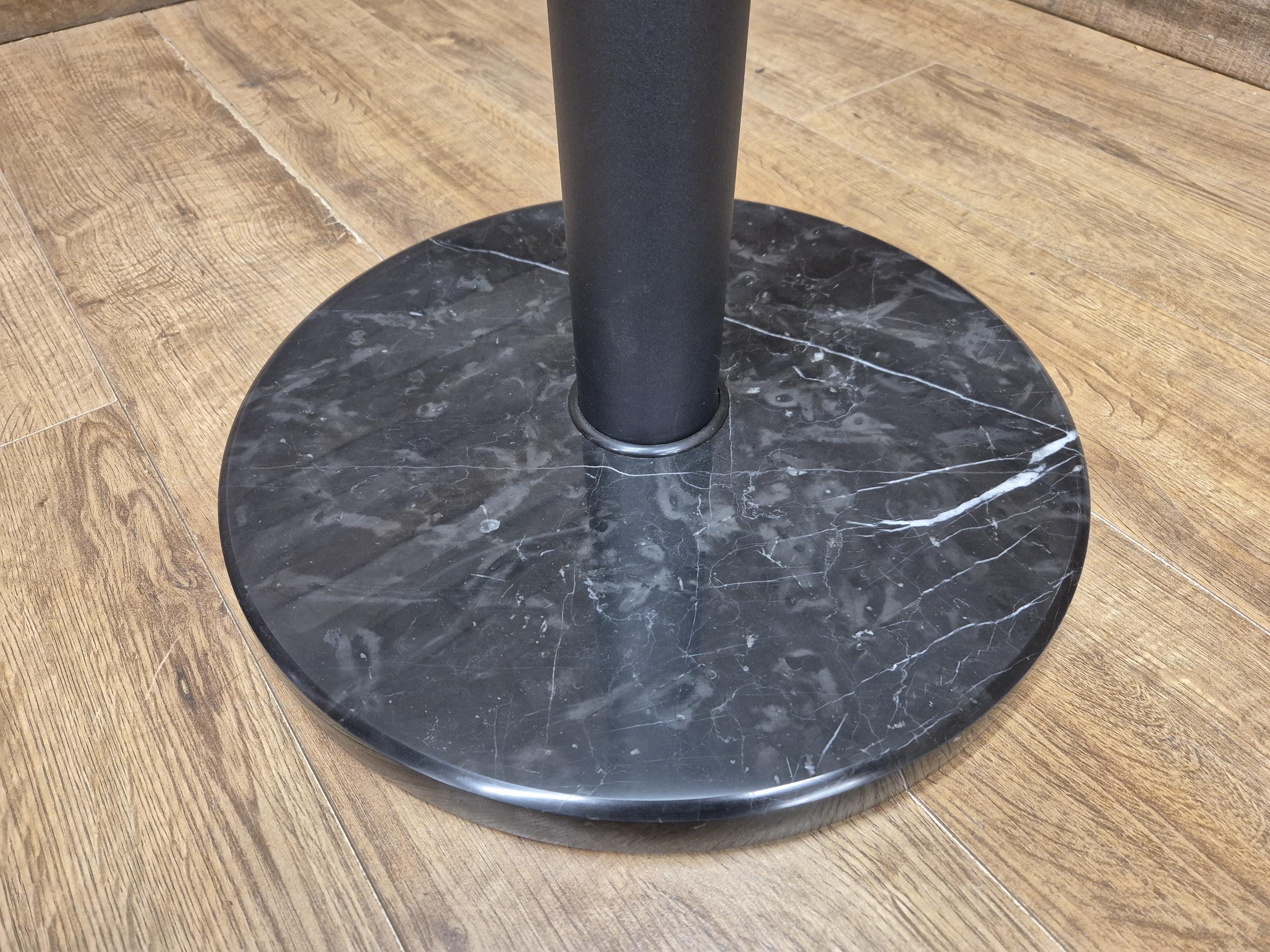 John Lewis Enzo Black Marble And Glass 4 Seater Dining Table Modern Designer