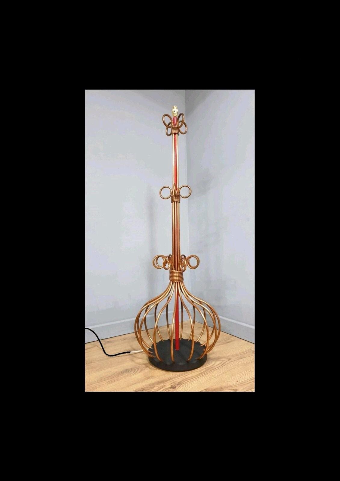 Fabulous Designer Quality Copper Pipe Standard Lamp Steampunk Industrial