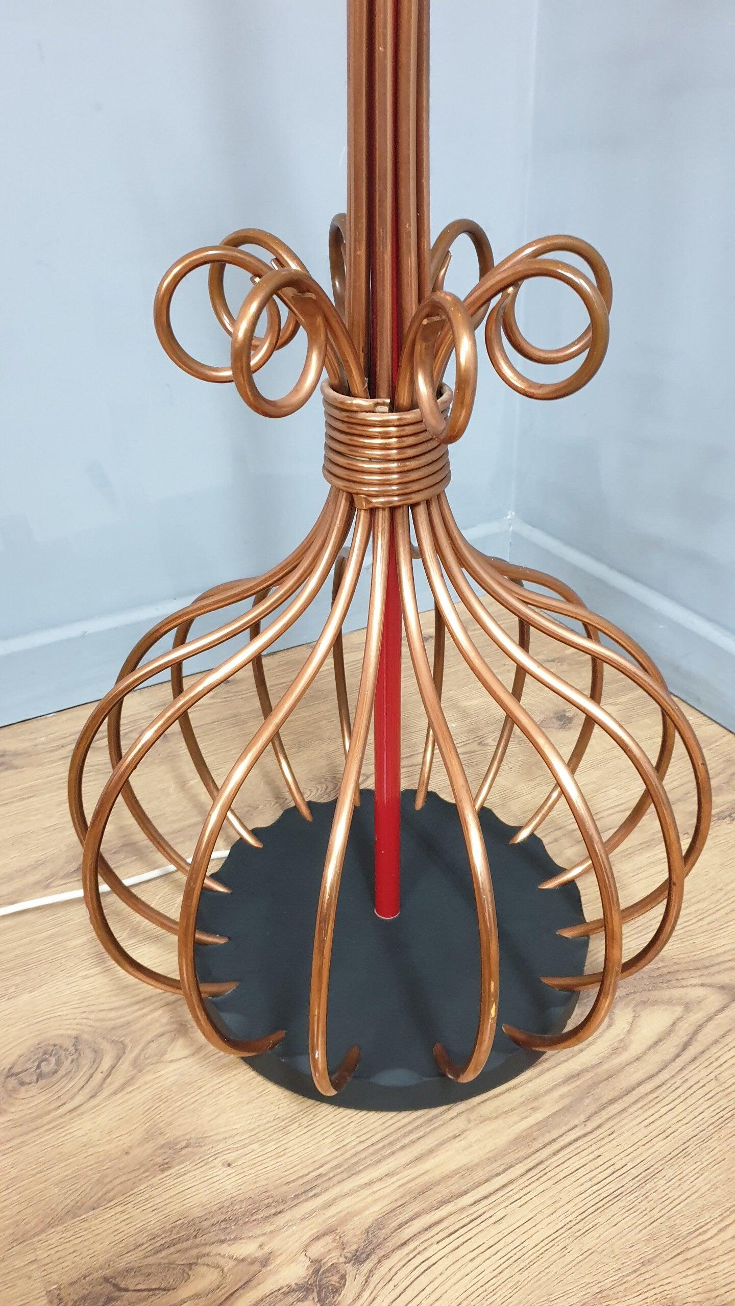 Fabulous Designer Quality Copper Pipe Standard Lamp Steampunk Industrial