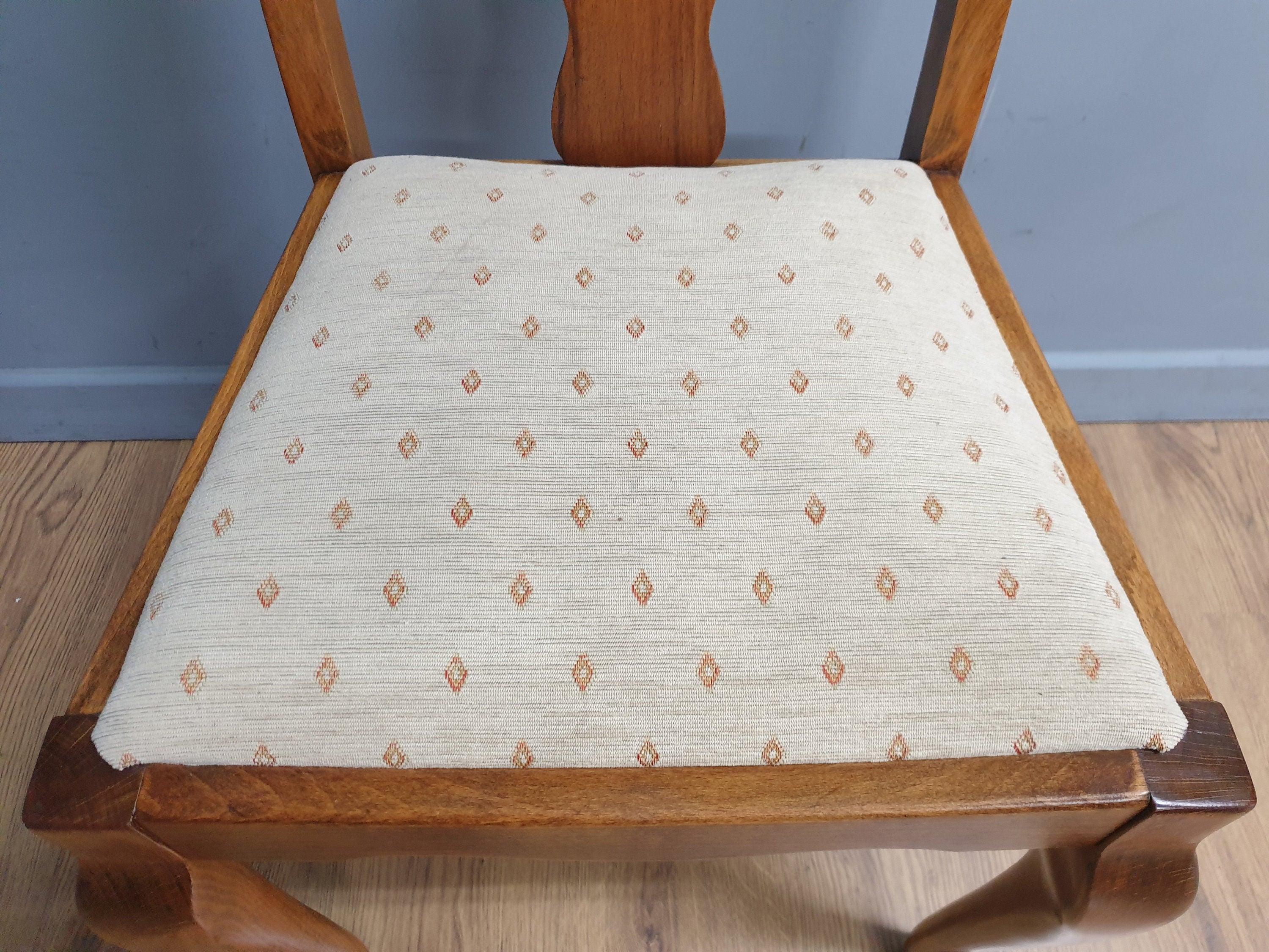 Single Ercol Vintage Pad Foot Splat Back Hall Chair