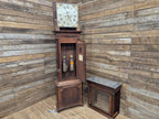 Antique 18thC Oak & Mahogany Grandfather Longcase Clock By W Holland Of Chester