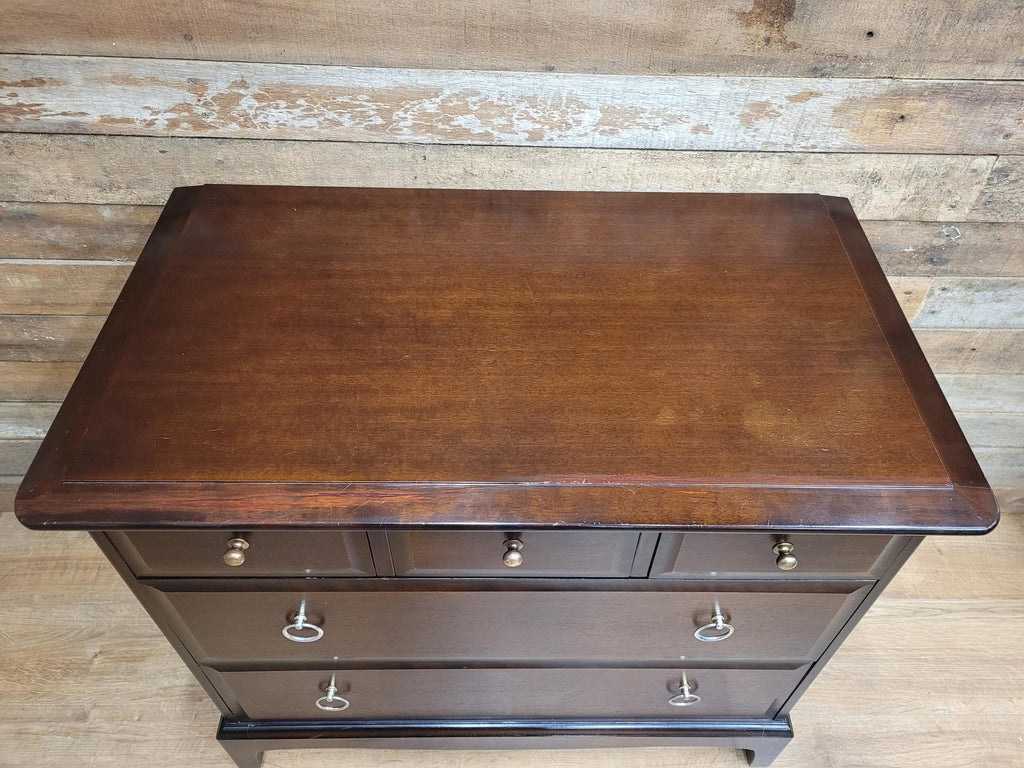 Mid Century Stag Five Drawer Chest 3 Over 2 Chest Of Drawers