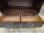 Mid Century Stag Minstrel Media Cabinet Two Drawer Unit Retro