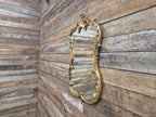 Vintage Rococo Gold Gilt Style Ornate Mantle Wall Mirror