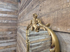 Vintage Rococo Gold Gilt Style Ornate Mantle Wall Mirror
