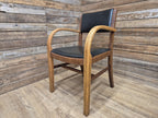 1956 Parker Knoll Oak Armchair Air Ministry AM Mid Century Office Chair