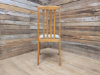 Mid Century Retro Hall Bedroom Chair Slat Back Renoir Velvet Upholstery
