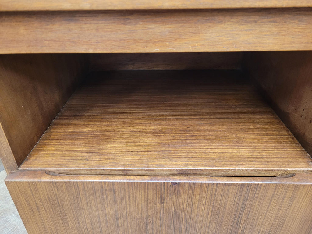 Mid Century Meredew Afromosia Vintage Bedside Cabinet 1960s 1970s Retro Chic