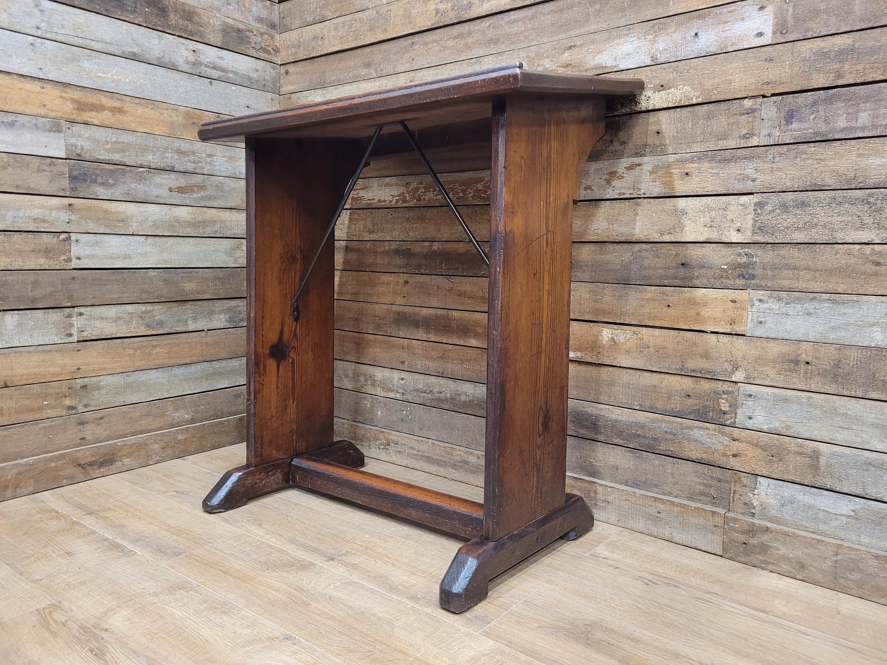 Antique Victorian Original Church Lectern Ideal for Maitre d or Consierge