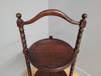 Antique Oak Bobbin Folding Cake Stand Tea Table Afternoon Tea