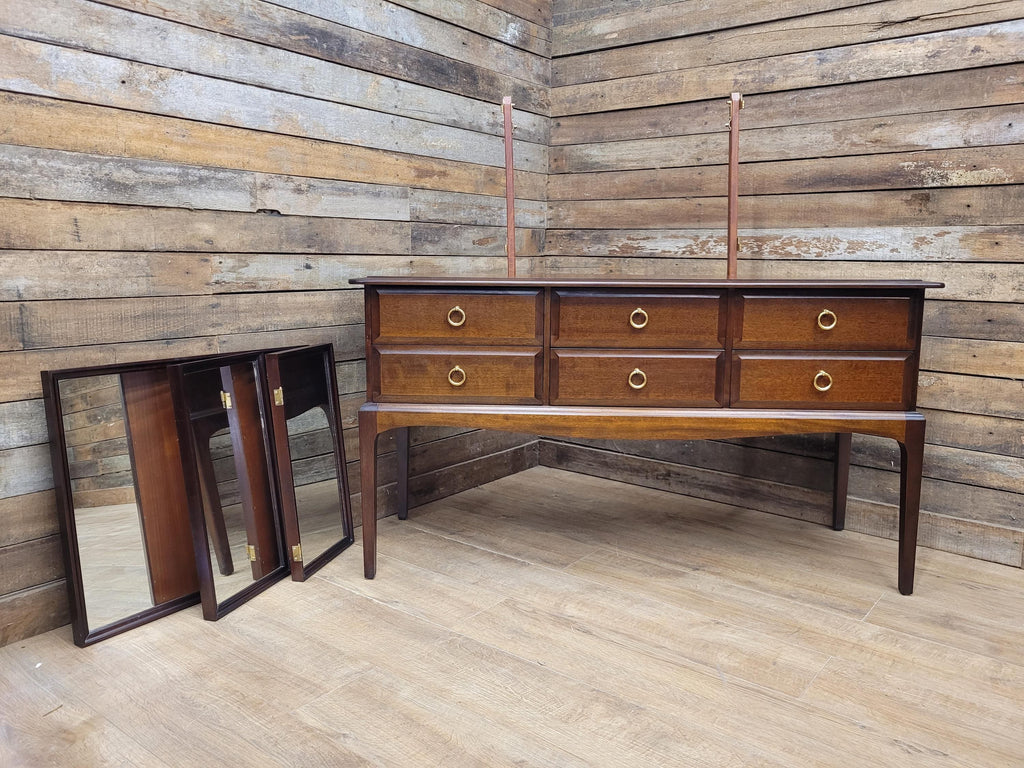 Vintage Original Stag Minstrel Sideboard Bank Of Drawers Dressing Table