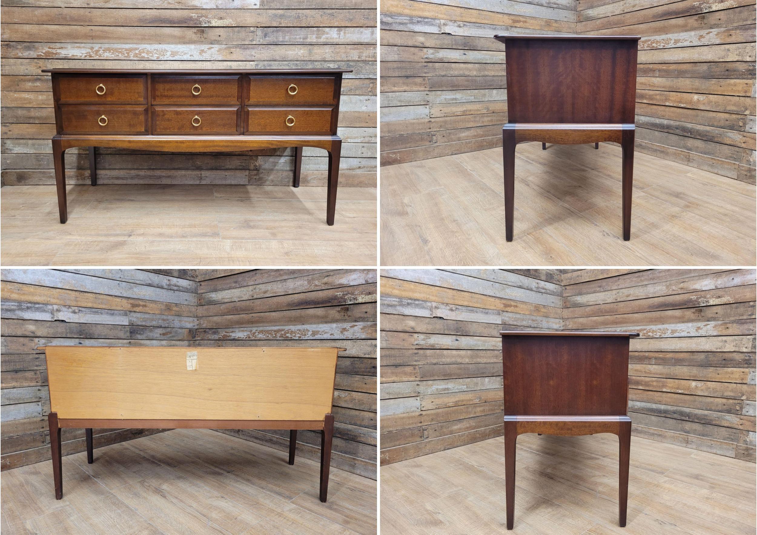 Vintage Original Stag Minstrel Sideboard Bank Of Drawers Dressing Table