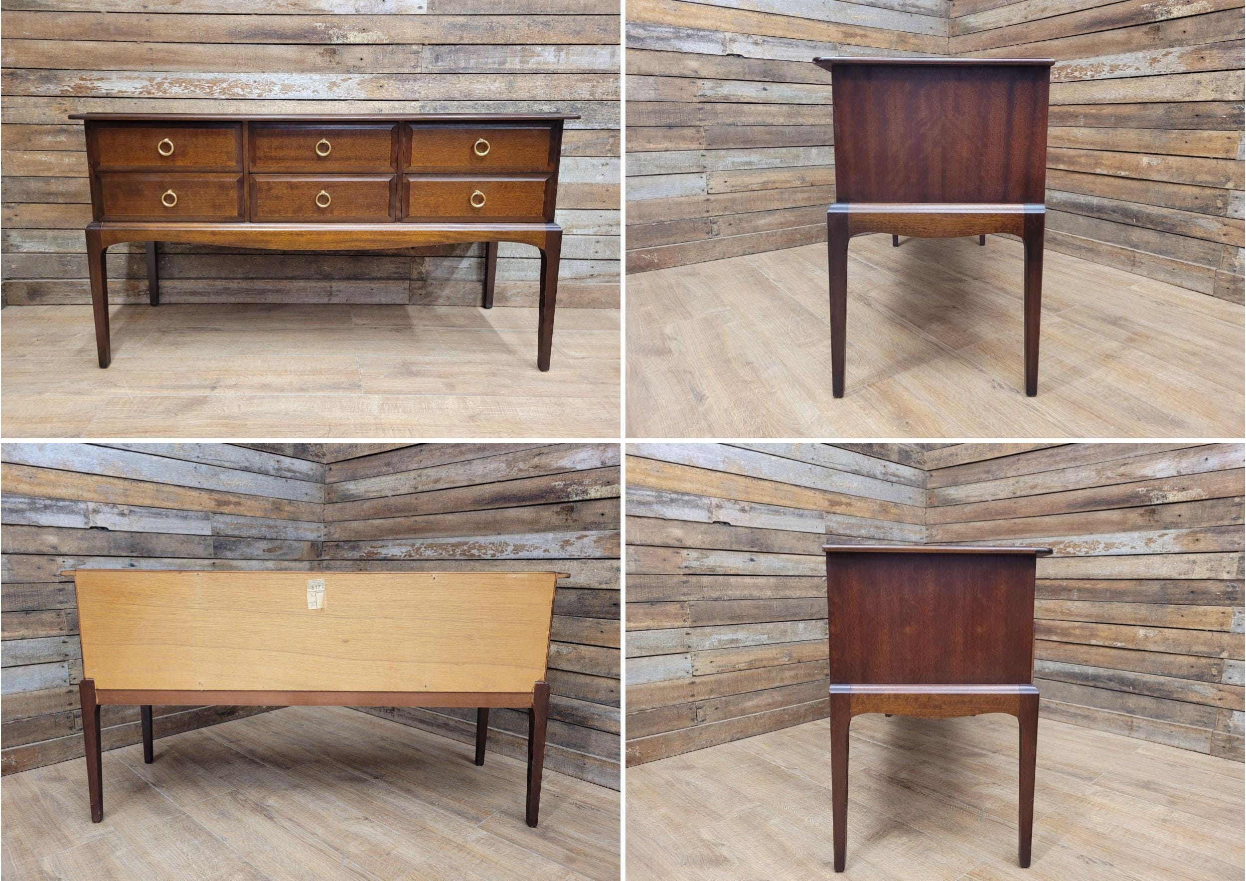 Vintage Original Stag Minstrel Sideboard Bank Of Drawers Dressing Table