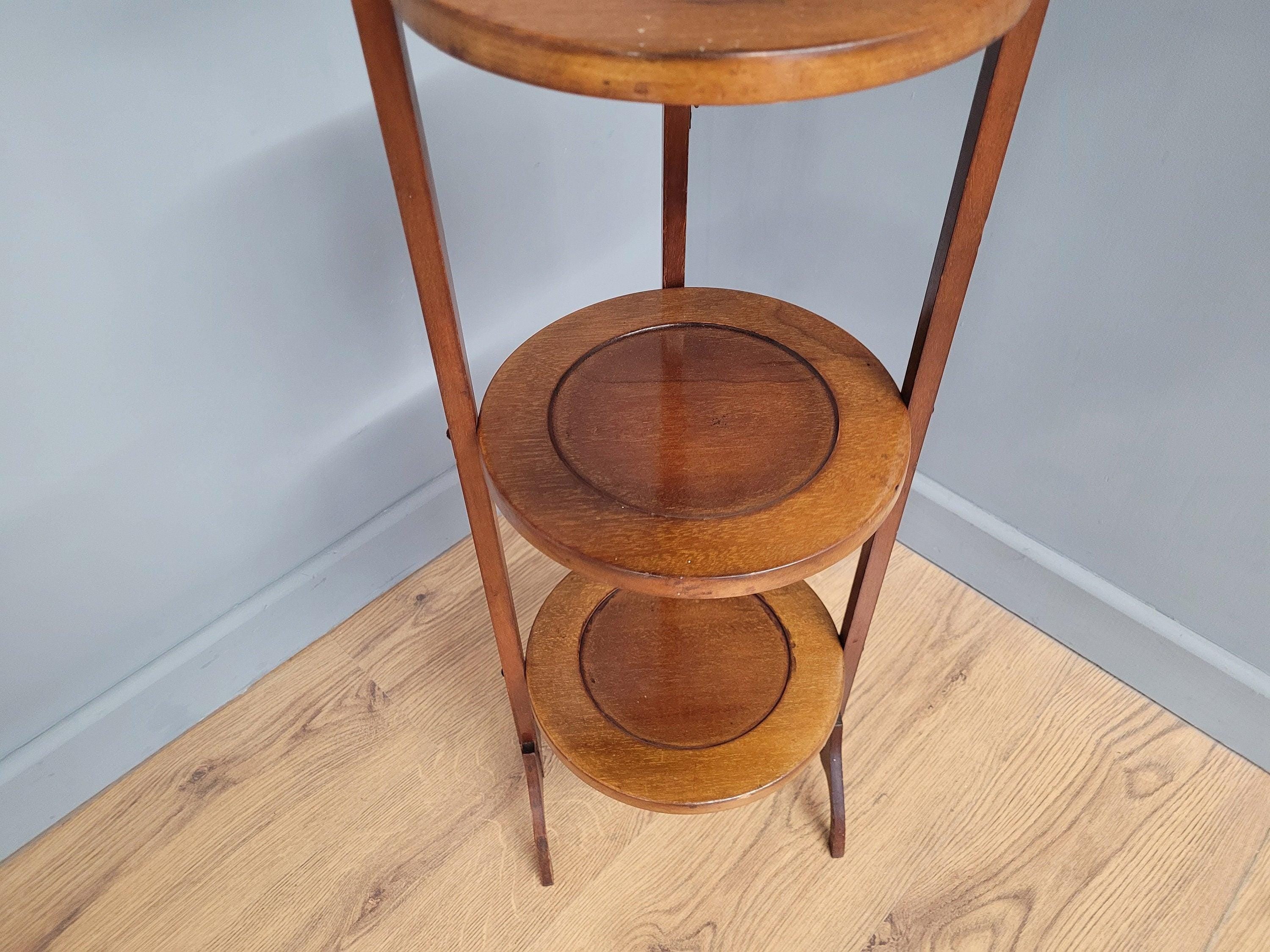 Antique Folding Cake Stand Tea Table Afternoon Tea