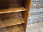 Vintage Mid-Century Teak Glazed Bookcase by Turnidge of London