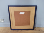 Original Framed Picture Of Rhino Signed Frieda #4