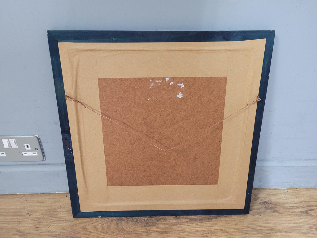 Original Framed Picture Of Elephant Signed Frieda #5