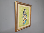 Framed Watercolour Of Geisha After Kaigetsigetsudo Anchi By Sylvia Barnston