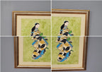 Framed Watercolour Of Geisha After Kaigetsigetsudo Anchi By Sylvia Barnston