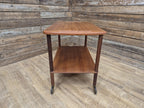 Mid Century 1960's Teak Drinks Trolley by Bowa of Denmark Cocktail Tea Trolley